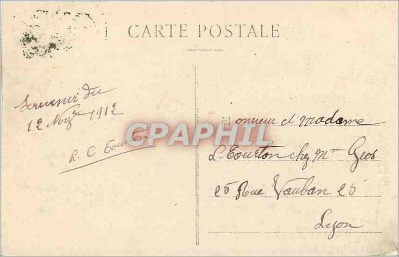 Old Postcard GRENOBLE-Panorama Quays and Moncher FR