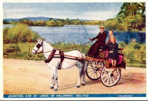 Ireland Killarney Jaunting Car By Lakes Of Killarney 1955