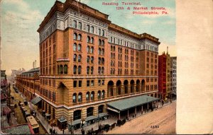 Pennsylvania Philadelphia Reading Terminal 12th and Market Streets 1912