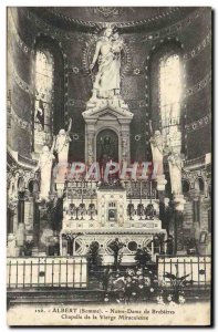 Old Postcard Albert Notre Dame De Brebieres Chapel of the Miraculous Virgin