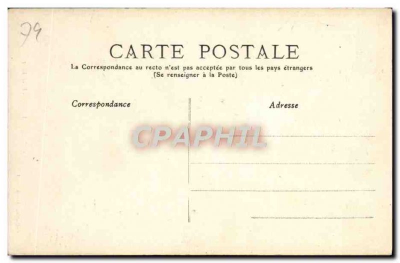 Old Postcard Niort St Etienne Interior