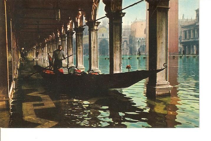 Postal 022658 : Plaza San Marcos (agua alta) - Venezia