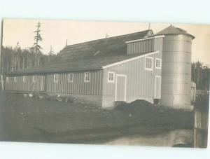 rppc Pre-1918 Architecture NEWLY BUILT BARN WITH SILO AC7576