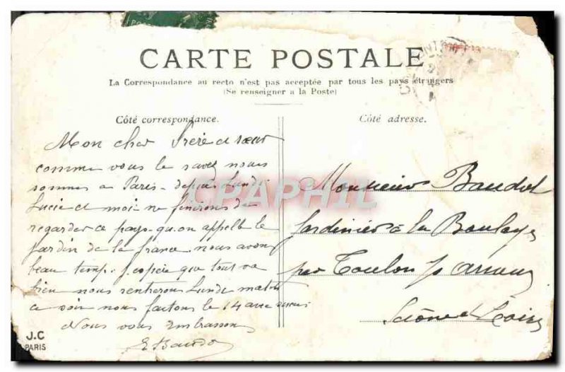 Old Postcard Paris Grand Palais