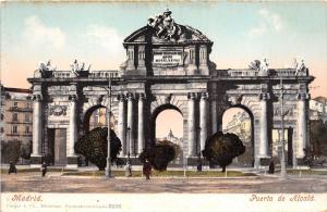 B4526 Spain Madrid Puerta de Alcala   front/back scan