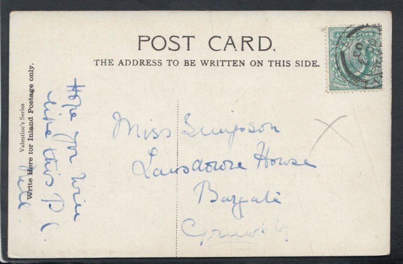 Derbyshire Postcard - Haddon Hall    T4616