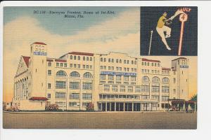 FL LN Miami Biscayne Fronton Jai-Alai Linen