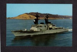 USS Leftwich DD-984 Naval Ship, US U.S. Navy, Military Postcard