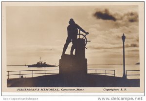 Wassachusetts Gloucester Fisherman's Memorial Real Photo