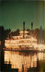 Anaheim California Amusement Disneyland Mark Twain Steamboat Postcard 20-13557