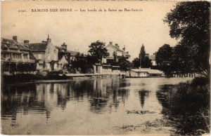 CPA Samois Les bords de la Seine (1268047)