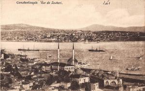 BF9058 vue de scutari ship constantinople turkey    Turkey