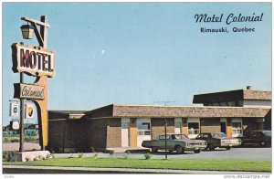 Rimouski , Quebec , Canada , 50-60s ; Motel Colonial