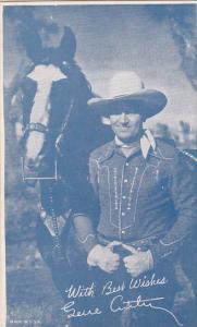 Cowboy Arcade Card Gene Autry and Champ