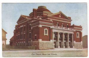 Zion Church Moose Jaw Saskatchewan Canada 1911 postcard