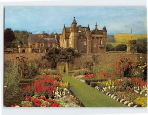 Postcard Abbotsford House from the Garden, Melrose, Scotland