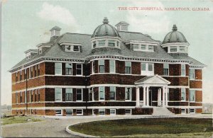 City Hospital Saskatoon Saskatchewan SK Unused Love-Campbell Postcard G4