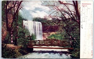 Postcard - Minnehaha Falls, Minneapolis, Minnesota, USA