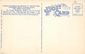 New York City  George Washington Bridge