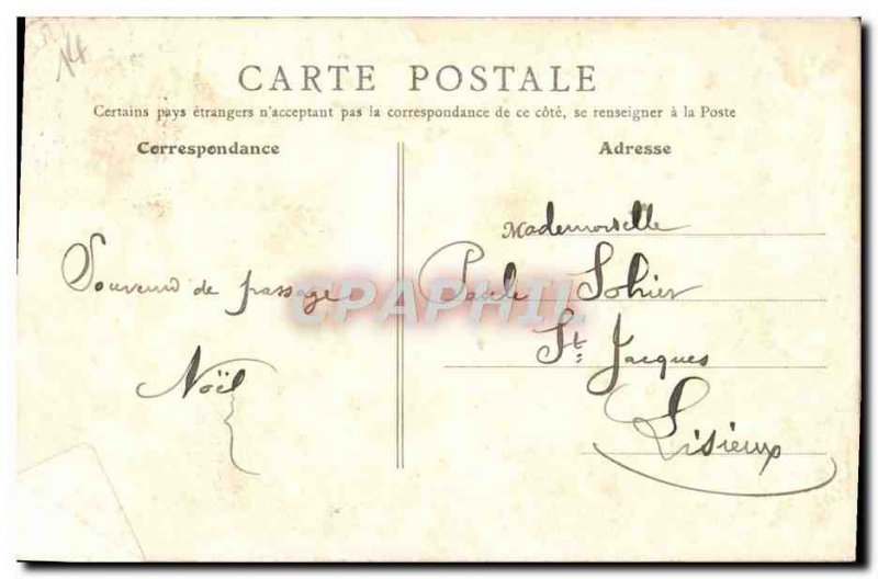 Old Postcard Vire Panorama taken Besnard Mountains