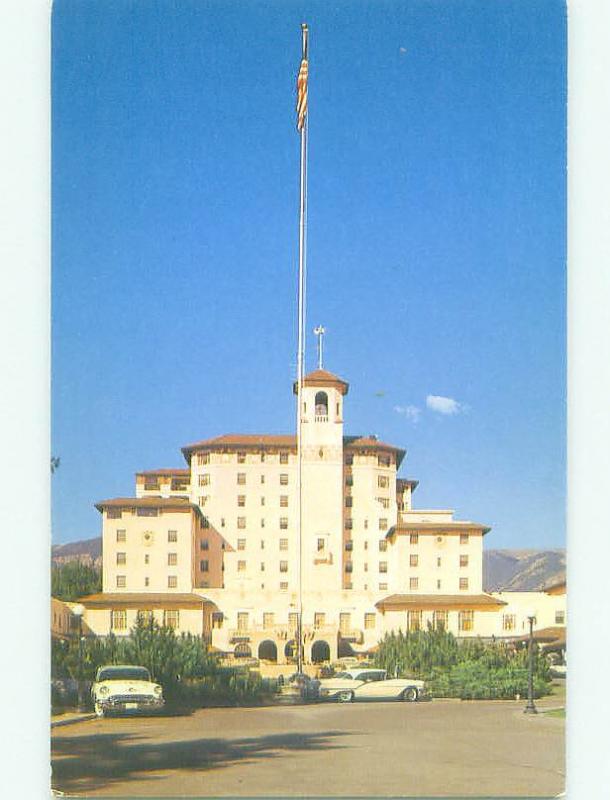 Unused Pre-1980 BROADMOOR HOTEL Colorado Springs Colorado CO hr6551