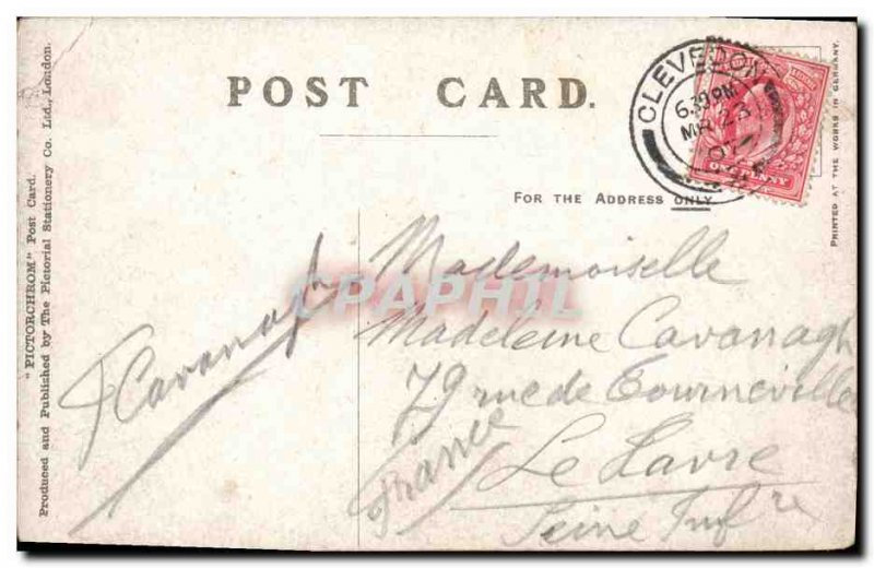 Postcard Old East Clevedon Valley