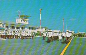 Barbados International Airport Barbados Police Force Greeting Princess Royal ...