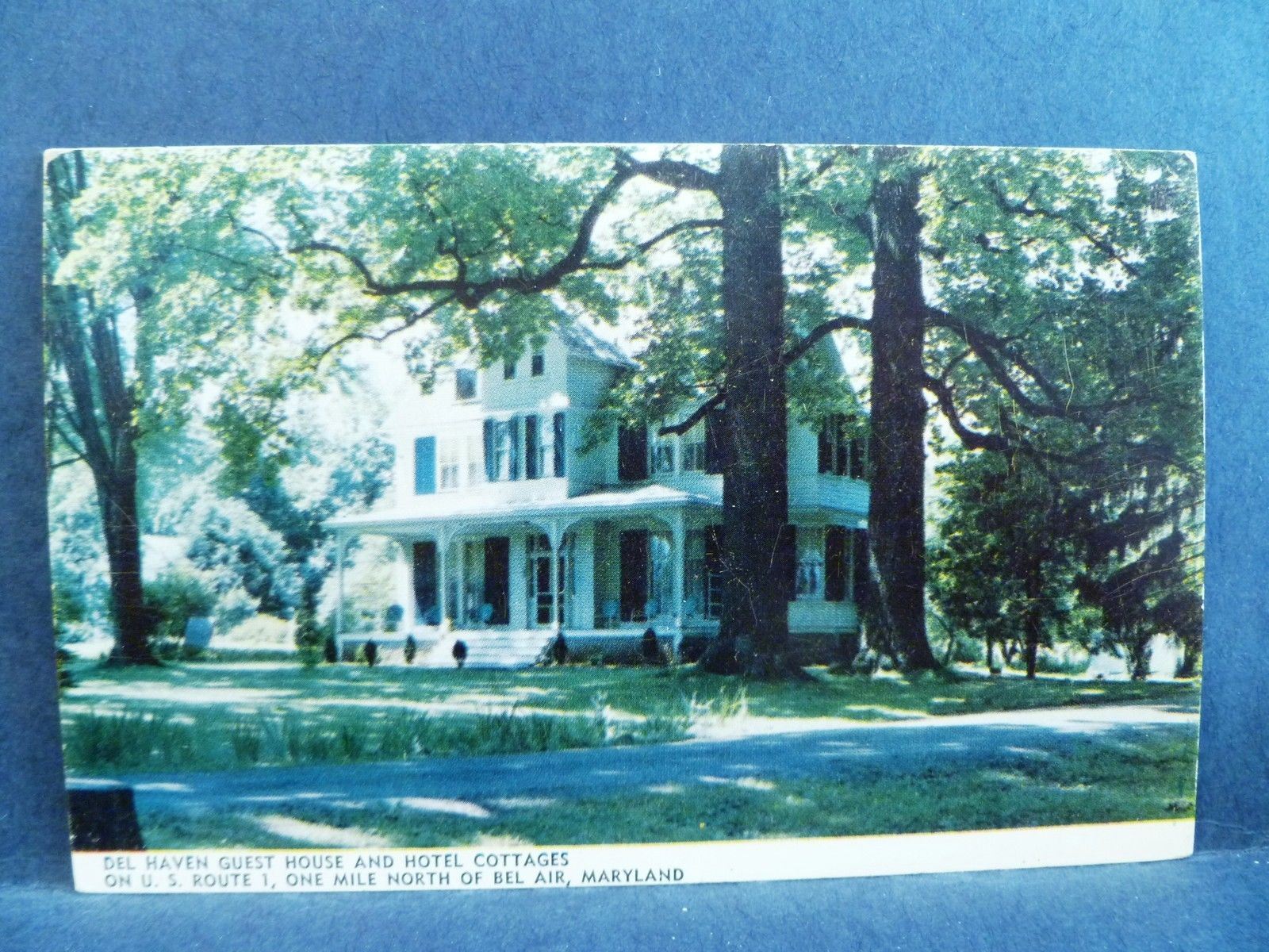 Postcard Md Bel Air Del Haven Guest House Hotel Cottages