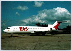 Aviation Postcard EAS Europe Aero Service Airlines Boeing 727 G-GGRR Paris EY9