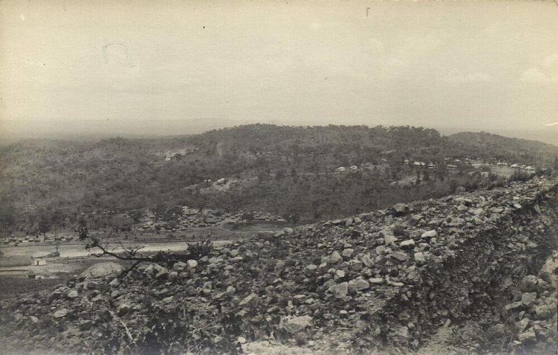 belgian congo, PANDA KATANGA, Panorama (1920s) L. Gabriel ? RPPC Postcard (1