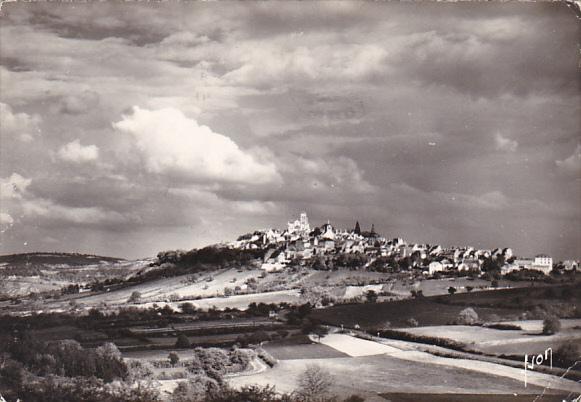 France Vezelay Vue generale cote Ouest