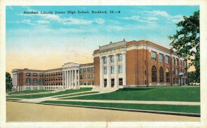 USA Abraham Lincoln Junior High School Rockford 04.87