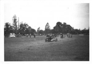 US36 postcard  motocross grass track atach Kano Nigeria