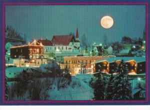 Canada Night View Of Rossland British Columbia