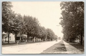 Nappanee IN Homes: Porch w/Quoins~Another w/Stone Foundation~RPPC 1912 CR Childs 