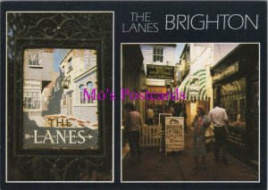 Sussex Postcard - Brighton, Shops in The Lanes RR20456