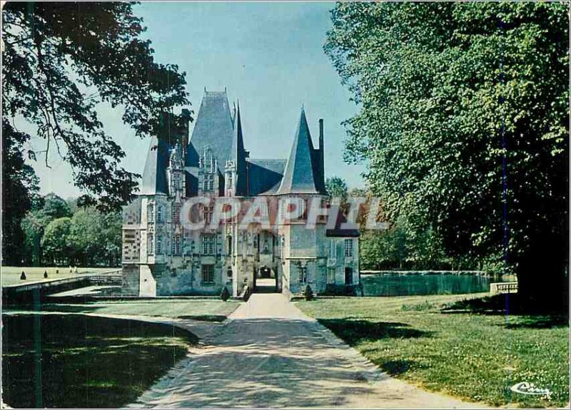 Postcard Modern Mortree Orne Chateau d O flamboyant Gothic