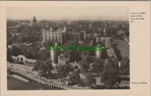 London Postcard - The Tower of London From The South RS33010