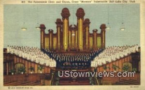 Great Mormon Tabernacle - Salt Lake City, Utah UT  