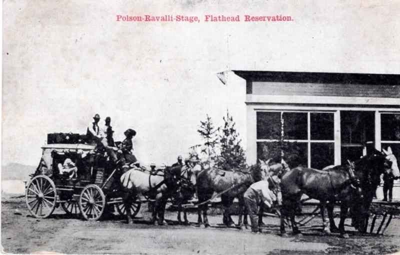 POLSON RAVALLI STAGE, FLATHEAD RESERVATION, MONTANA