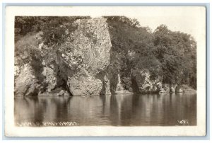 c1910's Lower Pallisades Cedar Rapids Iowa IA RPPC Photo Antique Postcard