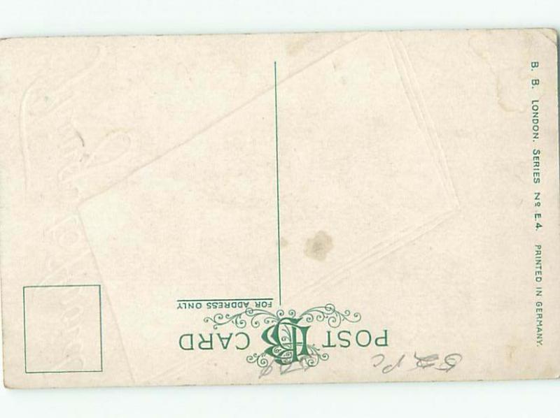 Pre-Linen CITATION FOR DIVORCE DOCUMENT ON POSTCARD AC4431