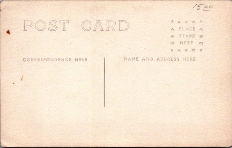 RPPC Postcard Boy Holding Two Horses c. 1900s