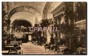 Old Postcard Wiesbaden Kurhaus Muschelsaal