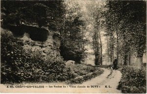 CPA Crepy-en-Valois - Les Roches du Vieux Chemin de Duvy (1032409)