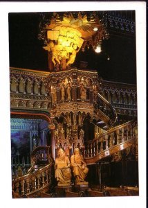 Basilique Notre Dame,  Montreal,  Quebec, Interior Sculptures