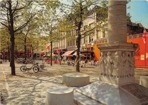 BG5463 breda grote markt met sokkel judith motorbike  netherlands