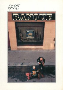 France street artists violin  Postcard