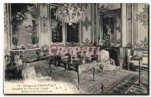 Old Postcard Chateau de Chantilly Prince of Conde House