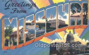 Missouri, USA Postcard